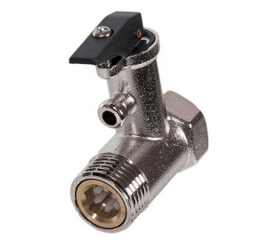 Обратный клапан предохранительный для водонагревателя 1/2" 7 бар.(0.7 МПа)